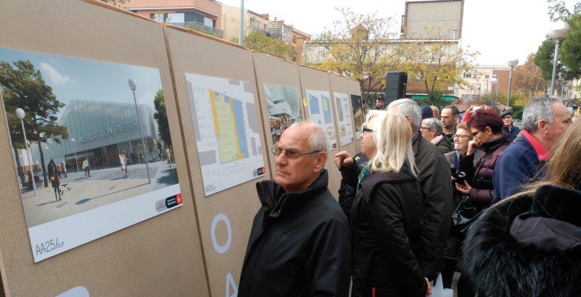 Acto de inicio de obras del mercado del Bon Pastor